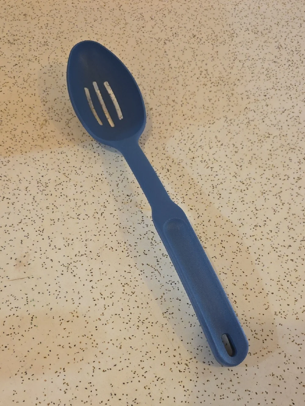 Pampered Chef‎ Blue Nylon Slotted Serving Spoon 12.75